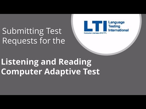 Submitting L&Rcat Test Requests from your Client Site Account
