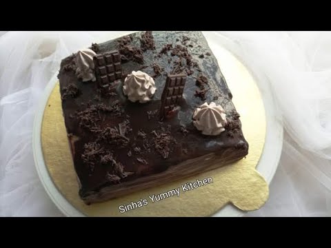 Chocolate Cake Recipe | Easy Chocolate Cake | Sinha's Yummy Kitchen # ...