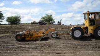 Construction Equipment - Antique Scraper Historic Farm Days