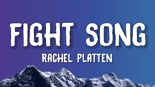Rachel Platten - Fight Song Lyrics This Is My Fight Song Take Back My Life Song