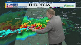 Noon Forecast 05/08/24 by CBS 42 147 views 2 days ago 3 minutes, 45 seconds