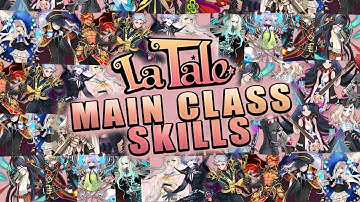 LaTale All Main Class Skills 2022
