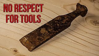 Turning a Battered Chisel into a MustHave Tool