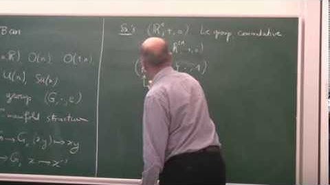 Lec 1 | Lie Groups (Part 1)