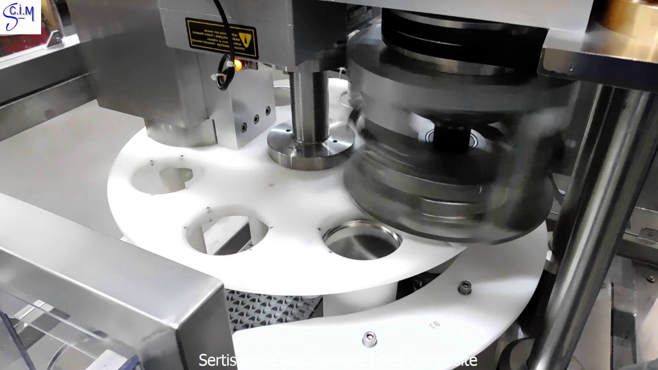 Sertisseuse automatique boite composite YouTube Sertisseuse automatique boite composite YouTube