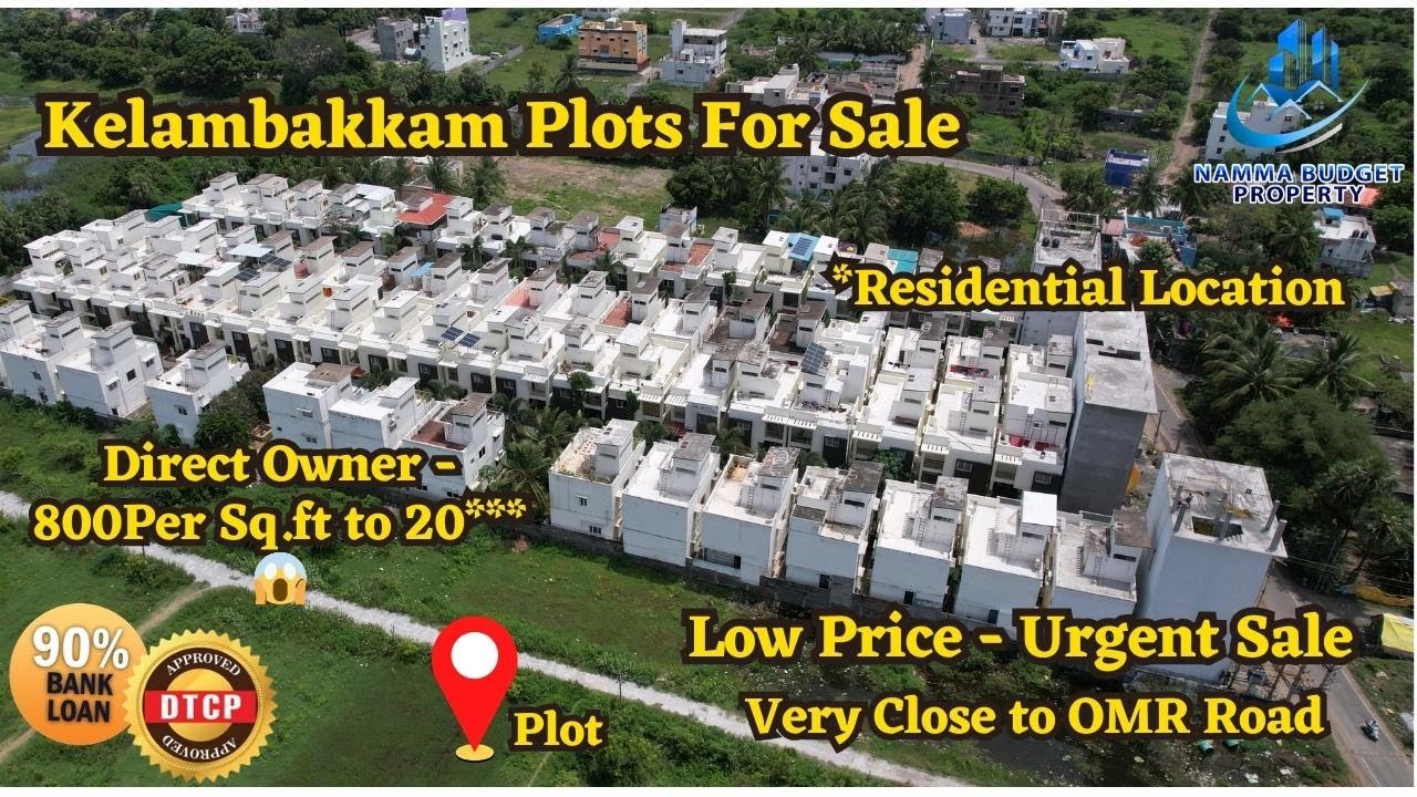 Kelambakkam Land For Sale Low Price Direct Owner Urgent Sale 