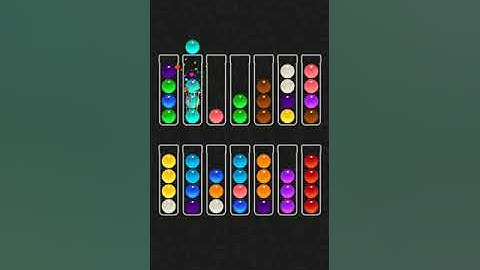 Ball Sort Color Water Puzzle Solution Level 579