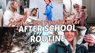 AFTER SCHOOL & EVENING ROUTINE WITH MY PRESCHOOLER| ROUTINE OF A SINGLE MOM| Tres Chic Mama