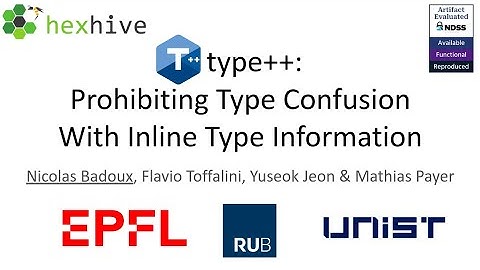 type++: Prohibiting Type Confusion with Inline Type Information (NDSS