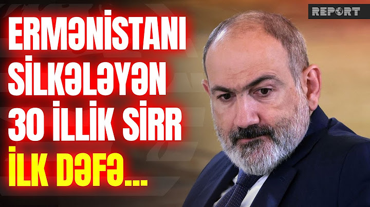 Paşinyan Bakı ilə bağlı 30 ildir gizlədilən sirri ifşa etdi: Ermənistanı silkələyən açıqlama