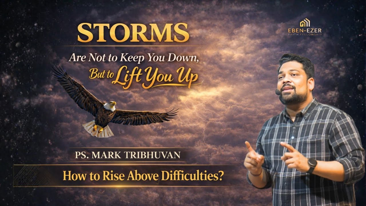 HOW TO RISE ABOVE DIFFICULTIES - ENGLISH | PASTOR MARK TRIBHUVAN - YouTube