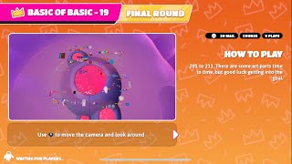 I played “Basic of Basic - 19” Creative Map - Fall Guys 