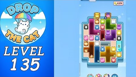 Drop The Cat Level 135 Walkthrough