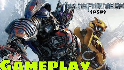 Transformers The game (psp) Gameplay -No commentry -PPSSPP