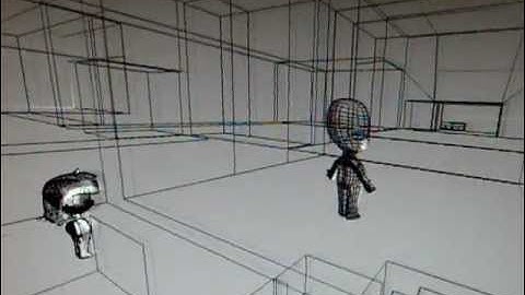 A simple blender maze game