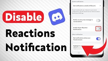 How to Disable Reactions Notification on Discord (Updated)