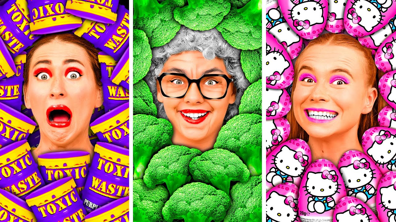 Экстремальные прятки Челлендж с Бабушкой | Смешные Моменты с BaRaDa Gold Challenge