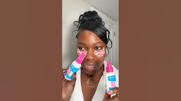 Trying NYX new face glue products 🥰I’m obesssed💕 would you try ?  #makeup