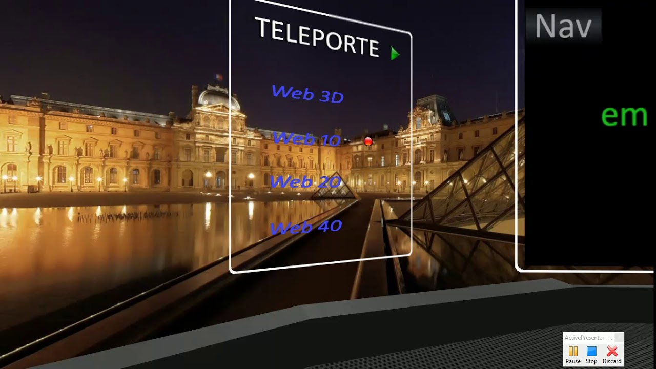 Mudando ambientes do seu site 3D - Web3d Host - YouTube