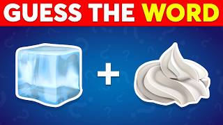 Guess the WORD by Emojis? 🤔❓ Emoji Quiz (101 Words) screenshot 2
