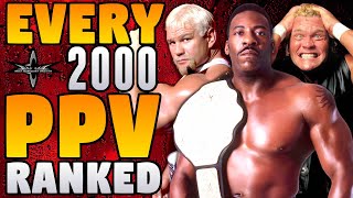 EVERY 2000 WCW PPV Ranked from WORST To BEST