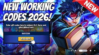 BLOX FRUITS ⚠️ CODES 2026 | ALL NEW WORKING CODES | ROBLOX BLOX FRUITS CODES #roblox #bloxfruits