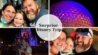 Aubrey&#39;s Surprise Disney World Trip - July 2021