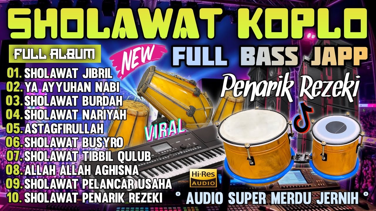 DANGDUT KOPLO KENDANG JAIPONG SHOLAWAT MERDU TERBARU 2025 | BASS ADEM PULEN MIDHIGH VIRAL FULL ALBUM