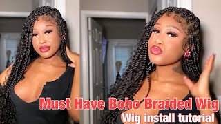 MUST HAVE 36 Inch BOHO BRAIDED WIG Ft SangTok Hair