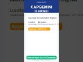 Capgemini | Associate Test Automation Engineer | Off Campus 2026 | Apply Now | Bangalore