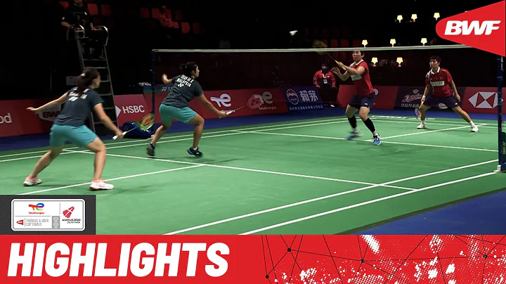 Afternoon clash between China and Malaysia at the TotalEnergies BWF Uber Cup Finals 2020 - DayDayNews