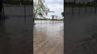 Intense Rain Floods Neighbourhood In Texas, Usa - 1500320