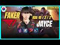 T1 Faker JAYCE vs OTP AHRI Mid - Patch 26.10 KR Ranked | lolrec