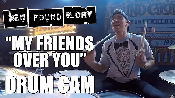 My Friends Over You Drums version - Drums performance video thumbnail