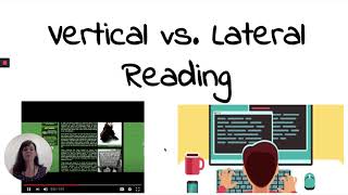 Vertical vs  Lateral Reading Website Evaluation