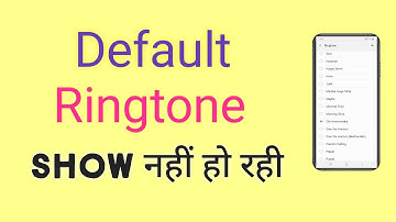 Default Ringtone setting Problem fixed in mi a2 ! Ringtone change Problem (Default) solve all mobile