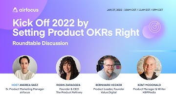 [Webinar] Kick Off 2022 by Setting Your Product OKRs Right
