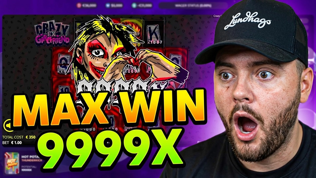 SHE WENT CRAZY! 9999x Max Win on Crazy Ex-[...]