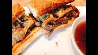 How to Make The Best FRENCH DIP SANDWICHES \& Au Jus Sauce!!