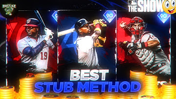 BEST UNLIMITED STUB METHOD MLB THE SHOW 24! HERES HOW