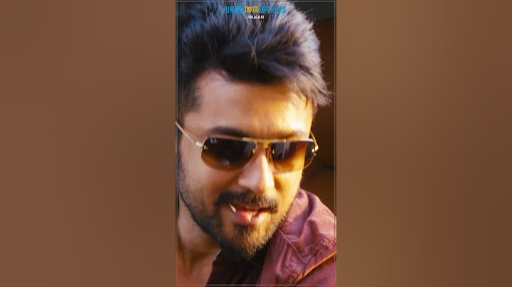 A reel from the film Anjaan | Suriya | Samantha