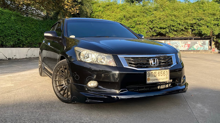 Accord g8 2008 เคร อง2.0 ม อสอง