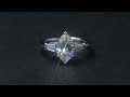ソリティアダイヤモンドリング 2ct diamond ring マーキスカット・テーパーカットダイヤモンド 【ジュエリー】