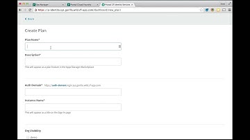 Pivotal Single Sign-On Service for Pivotal Cloud Foundry: Installation & Plan Configuration