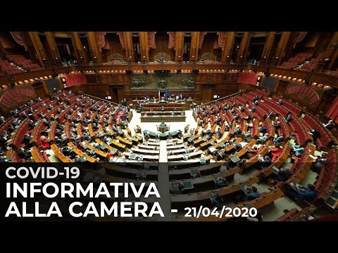 Covid-19, informativa del Presidente Conte alla Camera dei Deputati