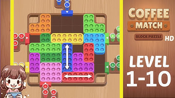 Coffee Match Level 1-10 Solution Walkthrough