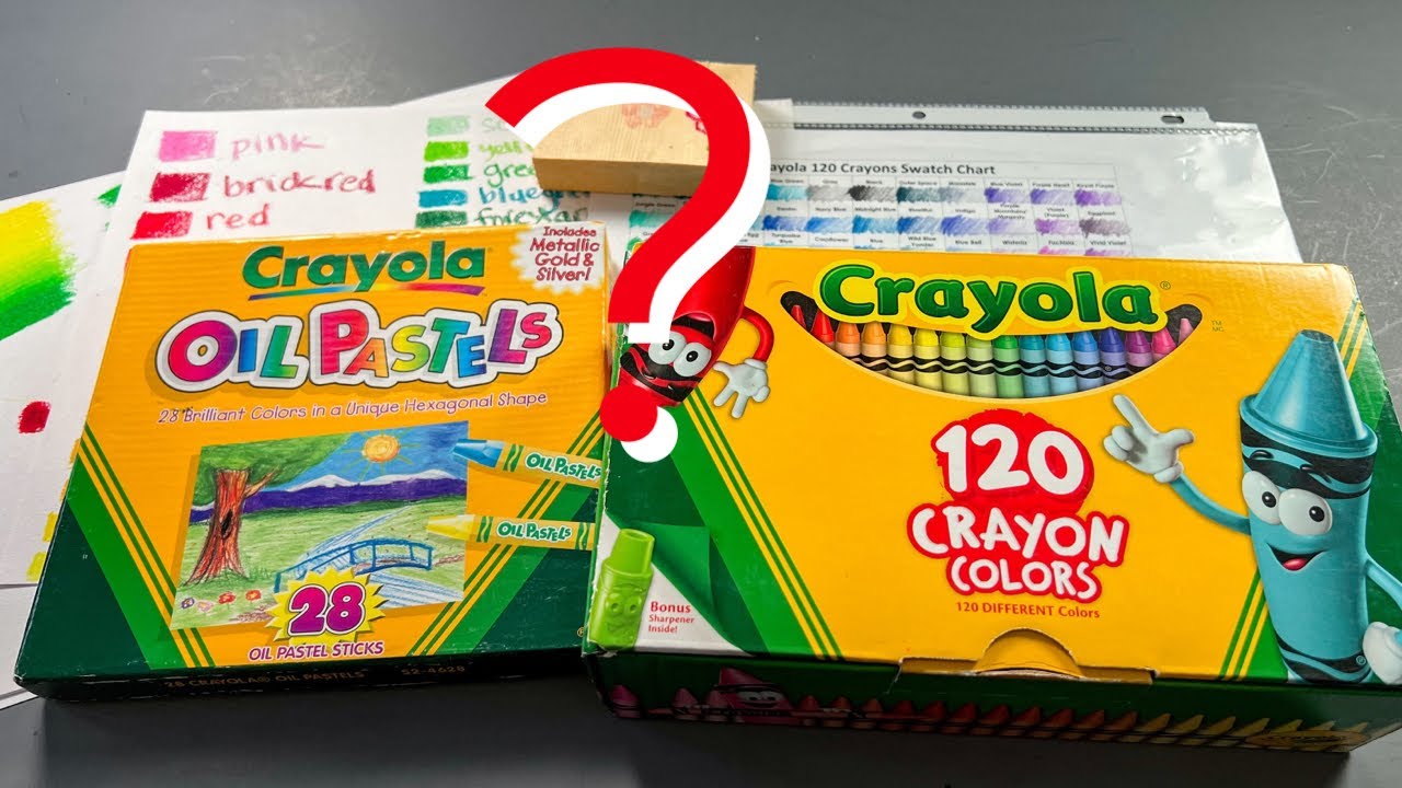 Are Crayola Oil Pastels Better Than Crayola Crayons? 