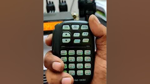 How to change Channel mode to Vfo mode in icom Ic2300H base station. #icomic2300h #hamradiohobby