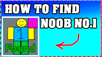 How To Find NOOB NO.1 in FIND THE NOOBS ROBLOX [Update] [walkthrough]