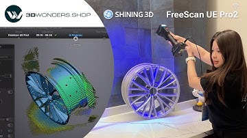 A spontaneous 40-sec demo of Freescan UE Pro2 by 3D Wonders x Shining 3D